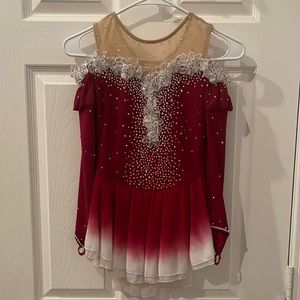 Girls figure skating dress